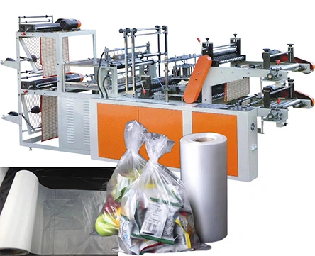 Features of Computer Control High-speed Rolling Bag-making Machine(Double layer)